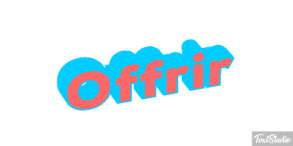 Offrir Effet de texte