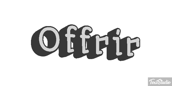 Offrir Effet de texte