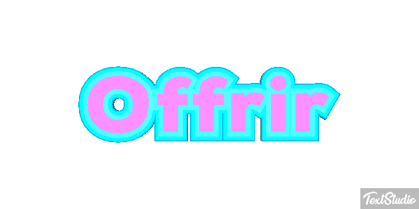 Offrir Effet de texte