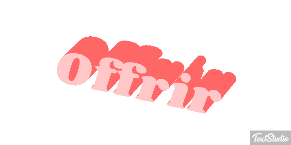 Offrir Effet de texte