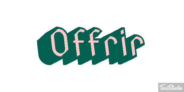 Offrir Effet de texte
