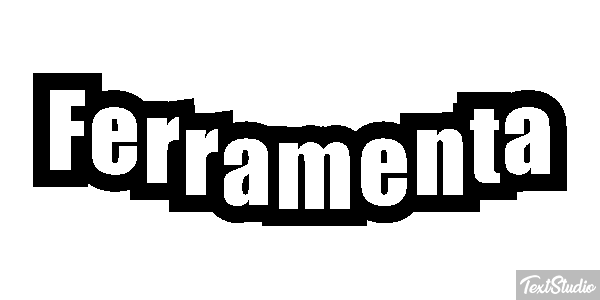 Ferramenta Efecto de texto