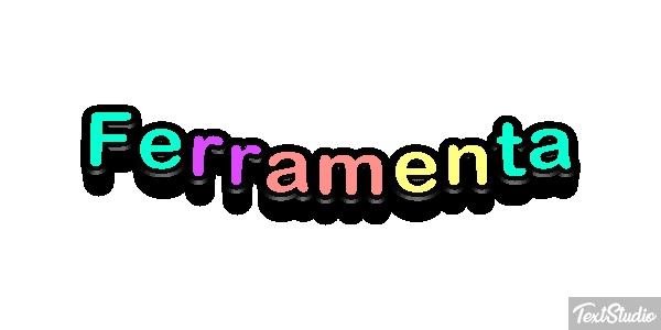 Ferramenta Efecto de texto