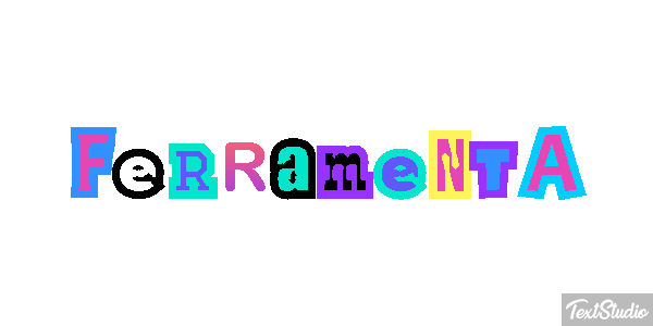 Ferramenta Efecto de texto