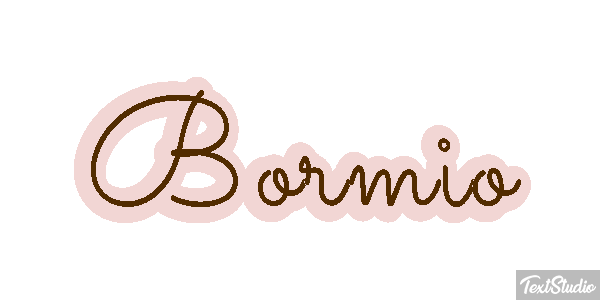 Bormio Efecto de texto