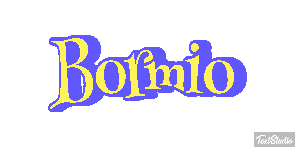 Bormio Efecto de texto
