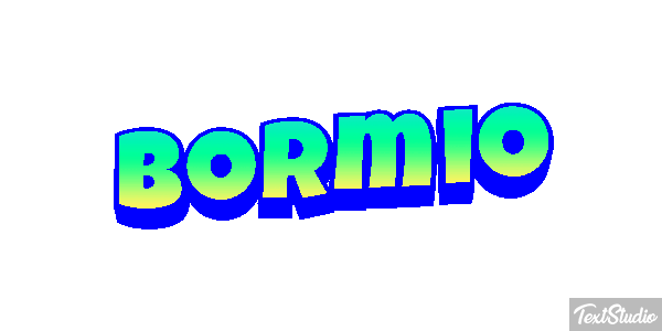 Bormio Efecto de texto