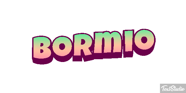 Bormio Efecto de texto