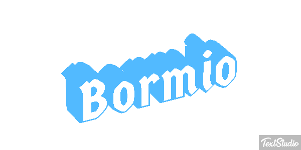 Bormio Efecto de texto