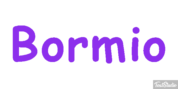 Bormio Efecto de texto