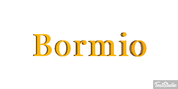 Bormio Efecto de texto