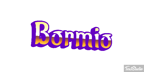 Bormio Efecto de texto