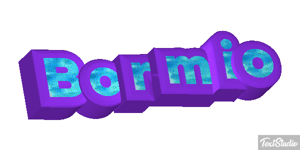 Bormio Efecto de texto
