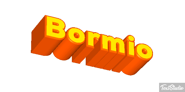 Bormio Efecto de texto