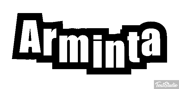 Arminta Text effect
