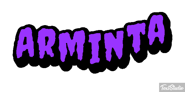 Arminta Text effect
