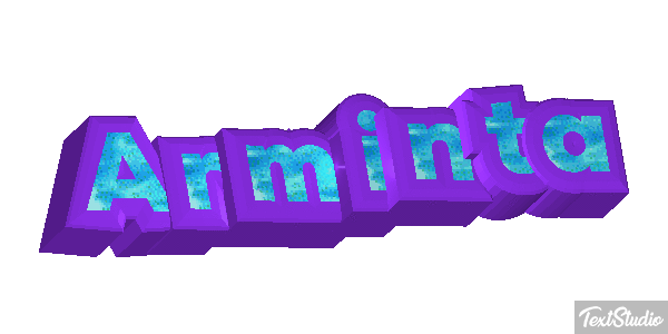 Arminta Text effect