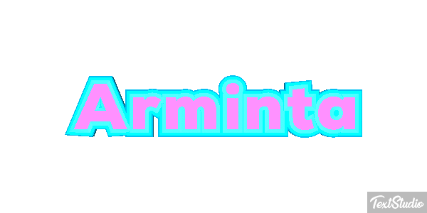 Arminta Text effect