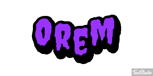 Orem Efekt tekstowy