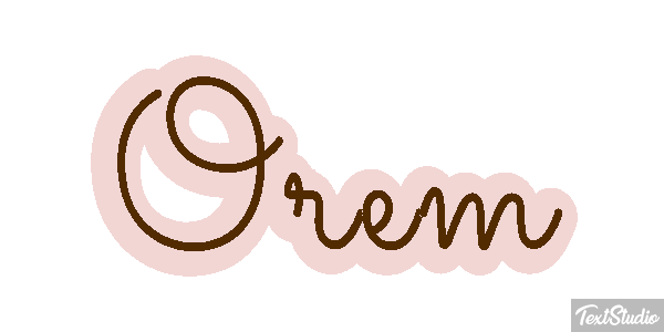Orem Efekt tekstowy