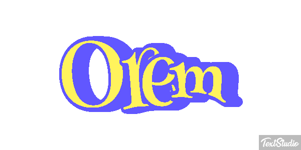 Orem Efekt tekstowy