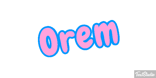 Orem Efekt tekstowy
