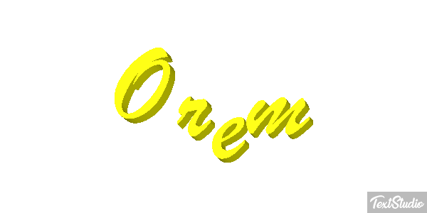 Orem Efekt tekstowy