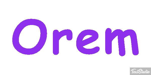 Orem Efekt tekstowy