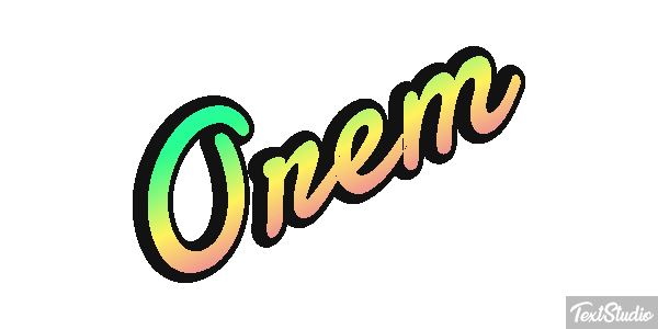 Orem Efekt tekstowy