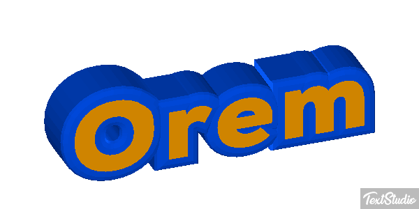 Orem Efekt tekstowy