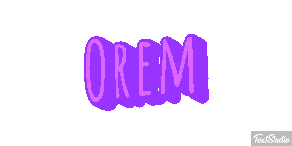 Orem Efekt tekstowy