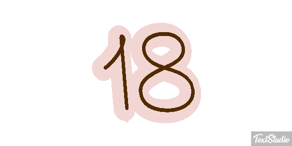 18 Text effect