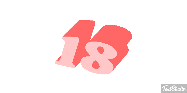 18 Text effect