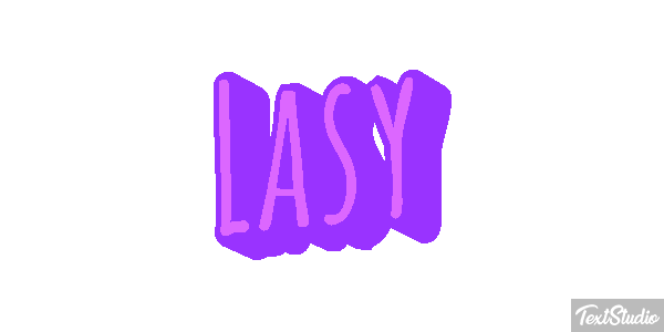 Lasy Efecto de texto