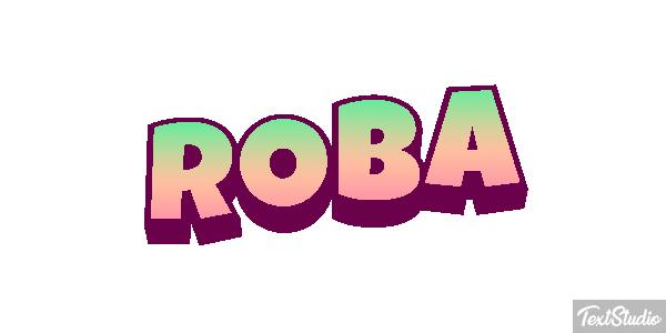 Roba Text effect