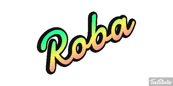 Roba Text effect