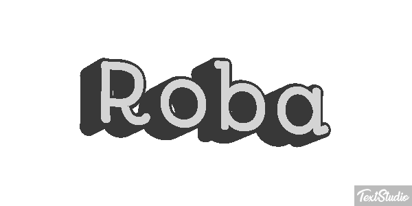 Roba Text effect