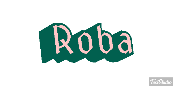 Roba Text effect