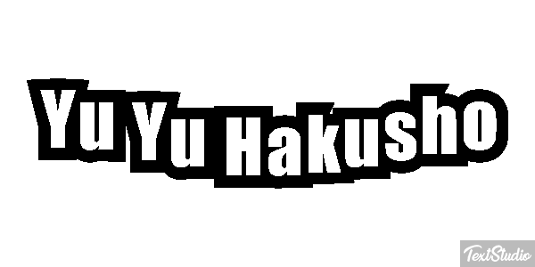 Yu Yu Hakusho Efekt tekstowy