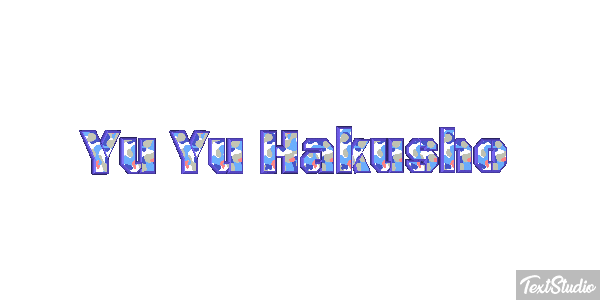 Yu Yu Hakusho Efekt tekstowy