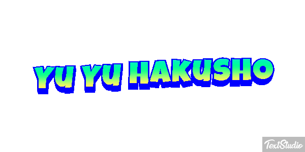 Yu Yu Hakusho Efekt tekstowy