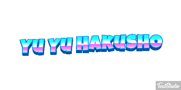 Yu Yu Hakusho Efekt tekstowy