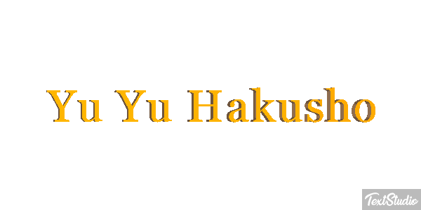 Yu Yu Hakusho Efekt tekstowy