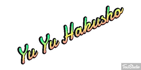 Yu Yu Hakusho Efekt tekstowy
