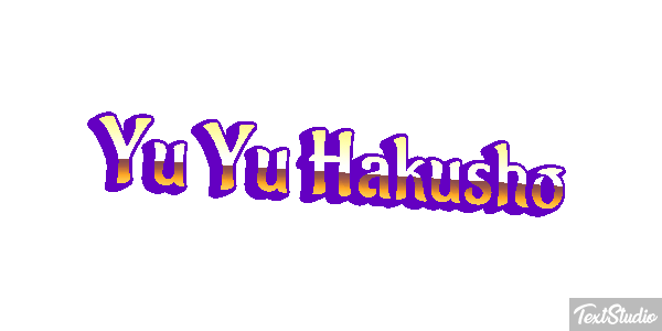 Yu Yu Hakusho Efekt tekstowy