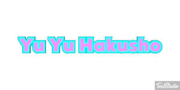 Yu Yu Hakusho Efekt tekstowy