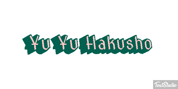 Yu Yu Hakusho Efekt tekstowy