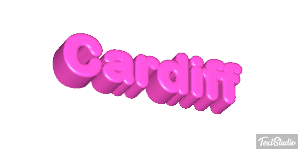 Cardiff Tekst effect