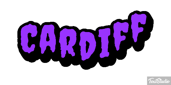 Cardiff Tekst effect