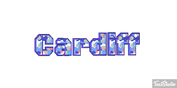 Cardiff Tekst effect